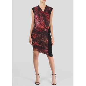 Helmut Lang tie dye dress